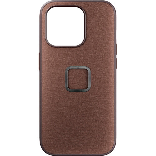 Peak Design Everyday Fabric Case for iPhone 15 Pro (Redwood)