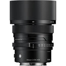 Sigma 50mm f/2 DG Contemporary Lens (Sony E, Black)