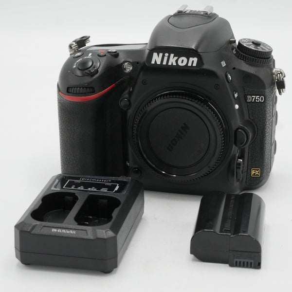 NIKON D750 DSLR Camera Body with Single Lens: 24-120mm VR Lens