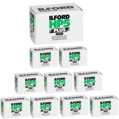 Buy Ilford HP5 Plus 400 Film, 35mm 36 Exposures - 10 Pack