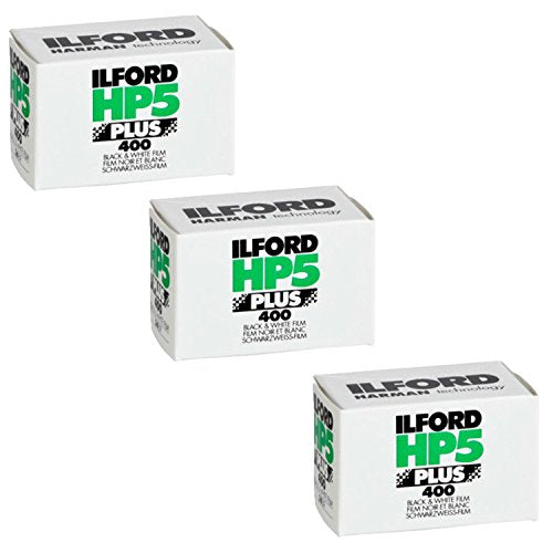 Buy Ilford HP5 Plus 400 Film, 35mm 36 Exposures - 3 Pack