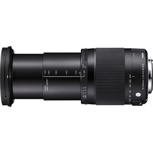 Sigma 18-300mm f/3.5-6.3 Contemporary DC Macro OS HSM Lens for Nikon