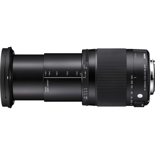 Sigma 18-300mm f/3.5-6.3 Contemporary DC Macro OS HSM Lens for Canon