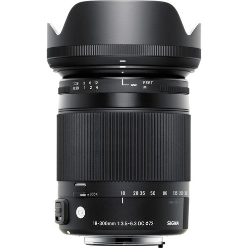 Sigma 18-300mm f/3.5-6.3 Conteporary DC Macro OS HSM Lens for Nikon