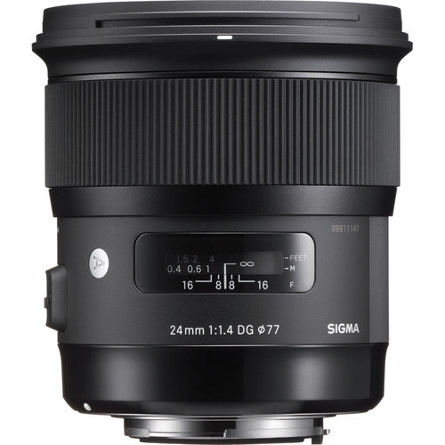 Sigma 24mm f/1.4 ART DG HSM Lens for Nikon