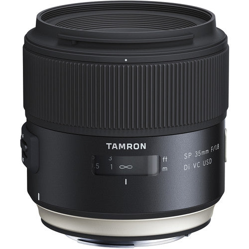 Tamron SP 35mm f/1.8 Di VC USD Lens w-hood for Nikon