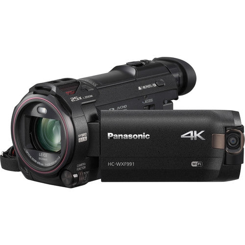 Panasonic HC-WXF991K 4K Ultra HD Camcorder with Wi-Fi, Built with Multi Scene Twin Camera (Black)
