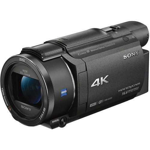 Buy Sony FDRAX53/B 4K HD Video Recording Camcorder Black front