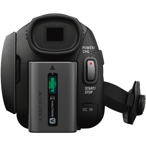 Buy Sony FDRAX53/B 4K HD Video Recording Camcorder Black back