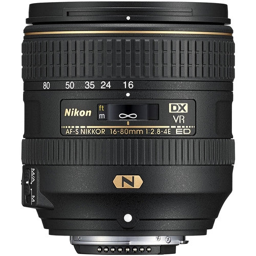 Nikon NIKKOR 16-80mm f/2.8-4E ED VR AF-S DX Lens - 20055