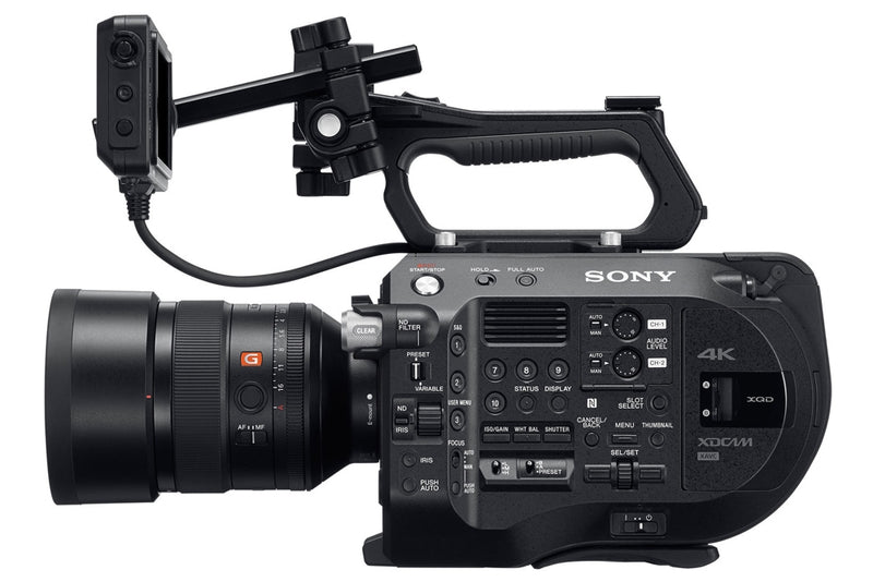 BUy Sony PXW-FS7M2 4K XDCAM Super 35 Camcorder Kit with 18-110mm Zoom Lens side