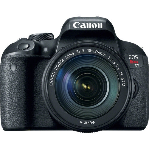 Buy Canon Rebel EOS T7i EF-S 18-135 IS STM Kit front