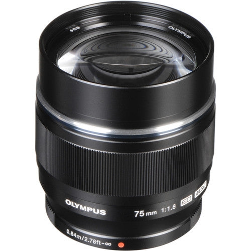 Buy Olympus M.Zuiko 75mm f1.8 Lens - Black
