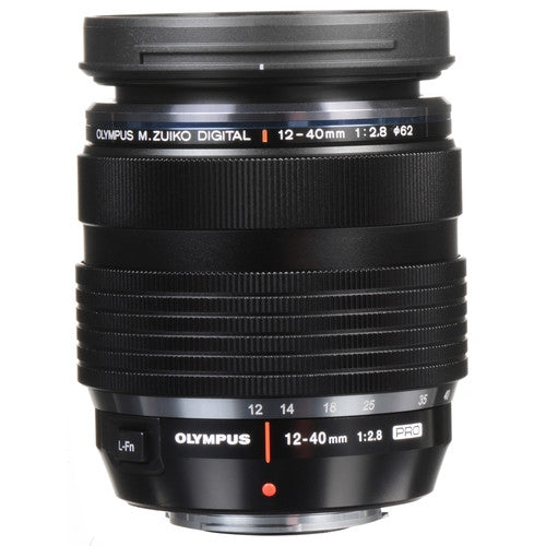 Buy Olympus M.Zuiko 12-40mm f2.8 Pro Lens Black front