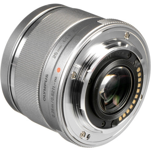 Olympus M.Zuiko 25mm f/1.8 Lens - Silver