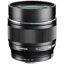 Buy Olympus M.Zuiko 75mm f1.8 Lens - Black
