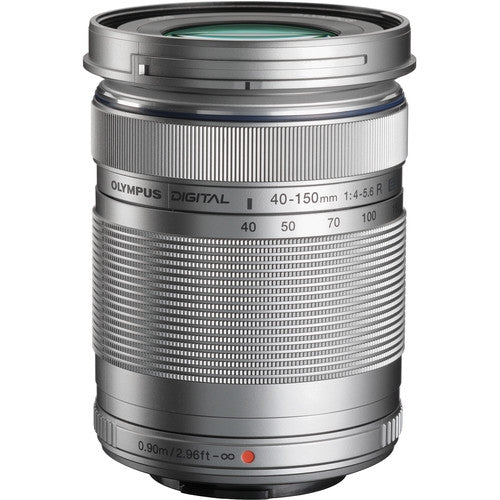 Olympus M.Zuiko 40-150mm R f/4.0-5.6 R Lens - Silver