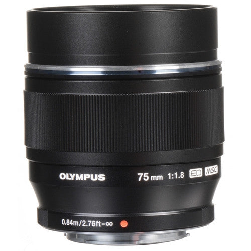 Buy Olympus M.Zuiko 75mm f1.8 Lens - Black
