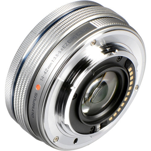 Olympus M.Zuiko ED 14-42mm f/3.5-5.6 EZ Lens - Silver