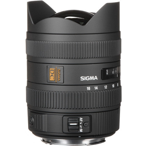 Sigma 8-16mm f/4.5-5.6 DC HSM Ultra-Wide Zoom Lens for Select Canon EOS SLRs - 203101