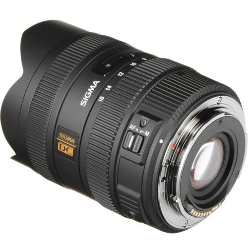 Sigma 8-16mm f/4.5-5.6 DC HSM Ultra-Wide Zoom Lens for Nikon - 203306