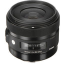Buy Sigma 30mm f/1.4 ART DC HSM Lens for Sony Cameras front