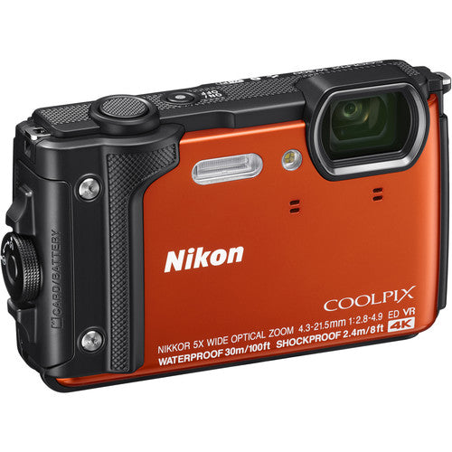 Nikon Coolpix W300 Digital Camera - Orange - 26524