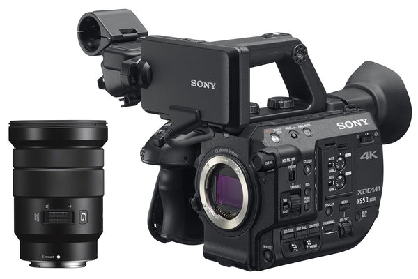 Sony PXW-FS5M2 4K XDCAM Super 35mm Compact Camcorder with 18-105mm Zoom Lens