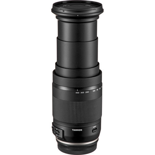 Tamron 18-400mm f/3.5-6.3 Di-II VC HLD Lens with hood Lens - Canon