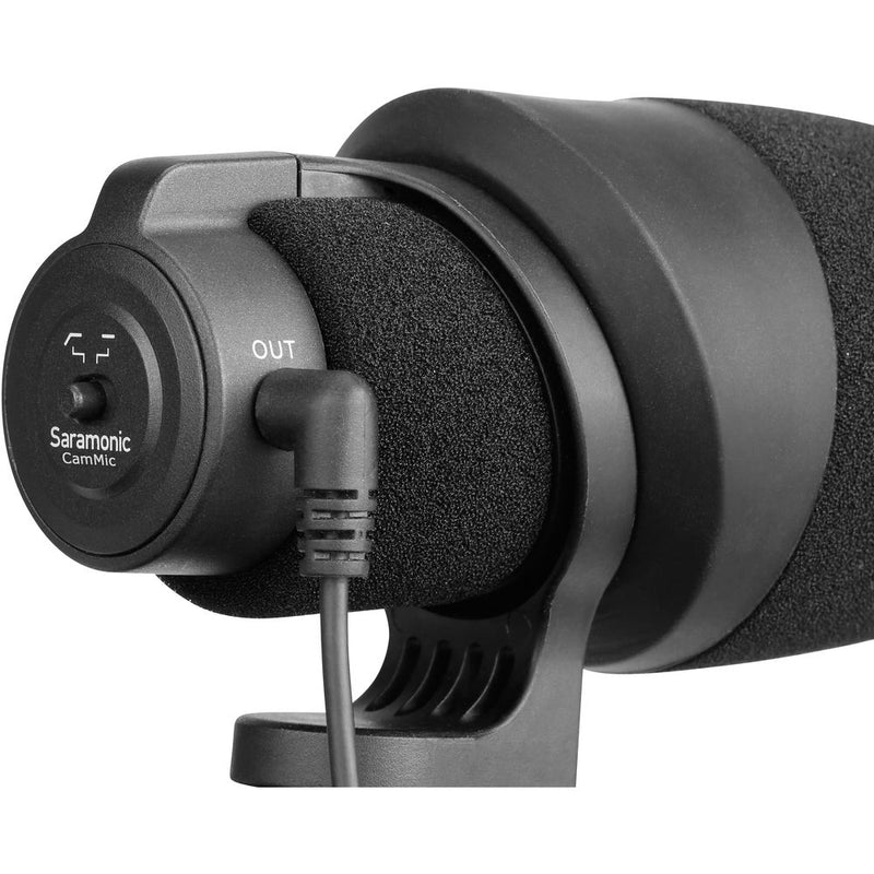 Saramonic CamMic Camera-Mount Shotgun Microphone for DSLR Cameras and Smartphones