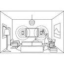 Sonos In-Wall by Sonance (Pair)