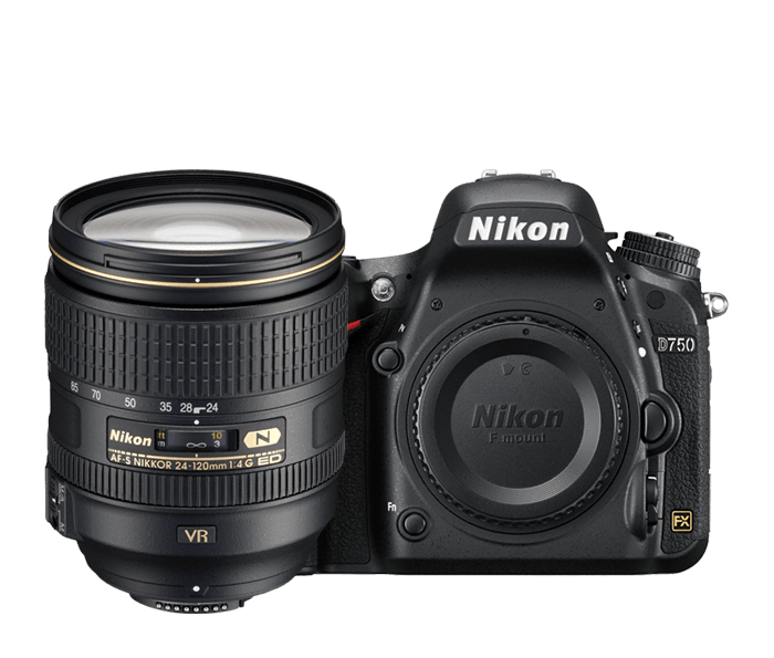 Nikon D750 DSLR Camera with 24-120mm Lens
