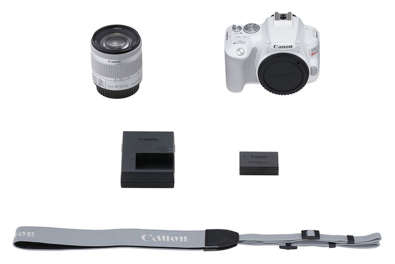 Buy Canon EOS Rebel SL3 DSLR Camera with 18-55mm Lens White 
