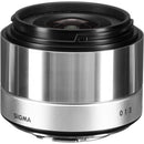 Sigma 19mm f/2.8 EX DN ART Lens (Silver) for Panasonic Micro 4-3 Mount