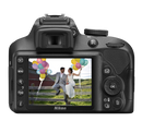 Nikon  D3400 (Black) 2 lens kit - AF-P 18-55 VR & AF-P 70-300 Camera Kit - 1573