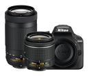 Nikon  D3400 (Black) 2 lens kit - AF-P 18-55 VR & AF-P 70-300 Camera Kit - 1573