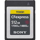 Sony 512GB CFexpress Type B TOUGH Memory Card
