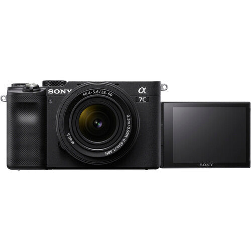 Buy Sony Alpha a7C Mirrorless Digital Camera with 28-60mm Lens Black front