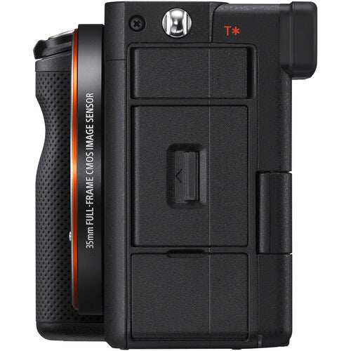 Buy Sony Alpha a7C Mirrorless Digital Camera with 28-60mm Lens Black side