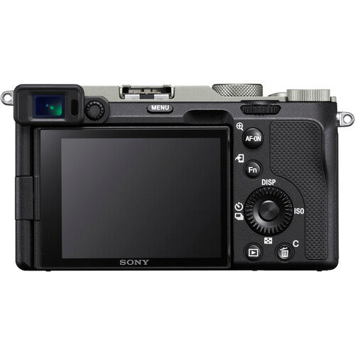 Buy Sony Alpha a7C Mirrorless Digital Camera with 28-60mm Lens Silver back