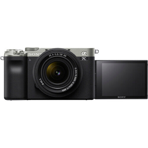 Buy Sony Alpha a7C Mirrorless Digital Camera with 28-60mm Lens Silver front