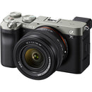 Buy Sony Alpha a7C Mirrorless Digital Camera with 28-60mm Lens Silver front
