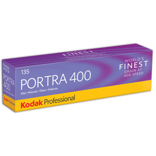 Kodak Professional Portra 400 Film, 35mm, 36 Exposures, 5-Pack