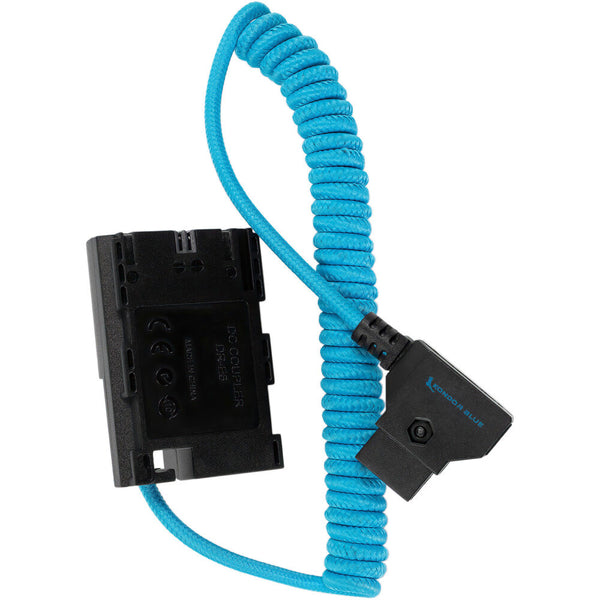 Kondor Blue D-Tap to Canon LP-E6 Dummy Battery Cable (16-36")
