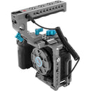 Kondor Blue Full Cage with Top Handle for Canon R5/R6/R (Space Gray)