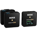 Rode Wireless GO II 2-Person Compact Digital Wireless Microphone System-Recorder (2.4 GHz, Black)