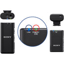 Sony ECM-W2BT Camera-Mount Digital Bluetooth Wireless Microphone System for Sony Cameras