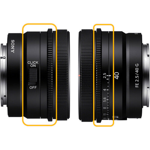 Sony FE 40mm f/2.5 G Lens