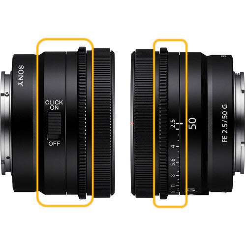 Sony FE 50mm f/2.5 G Lens