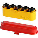 Kodak Steel 135 Film Case (Red Lid-Yellow Body)